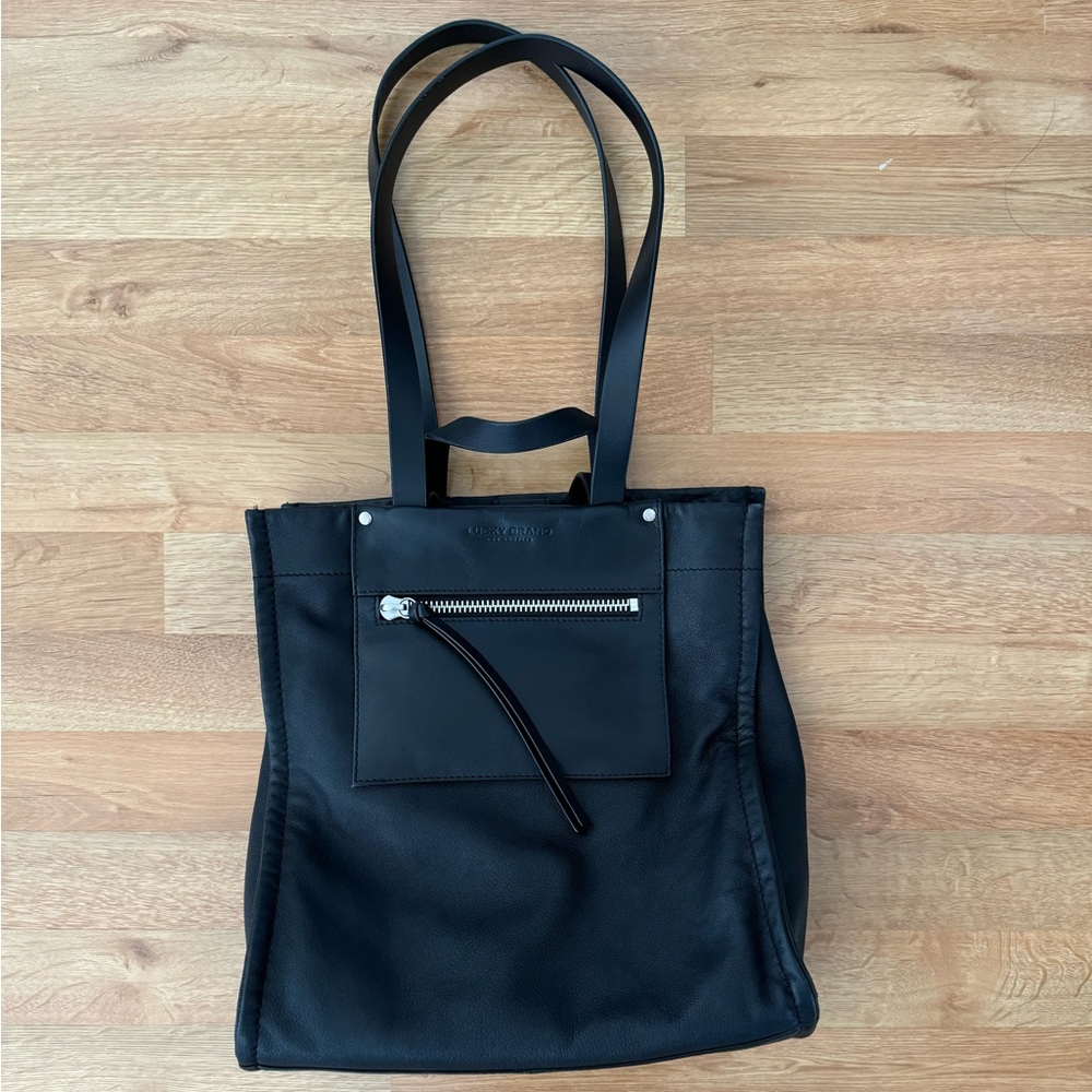 Lucky Brand Black Tote Bag - Picture 7 of 9